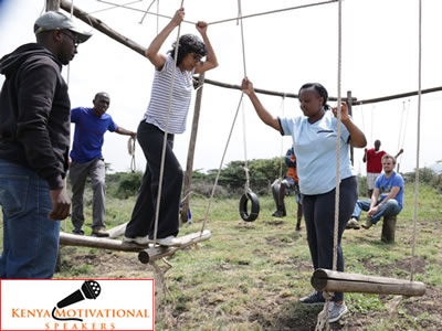 Staff training in Kenya